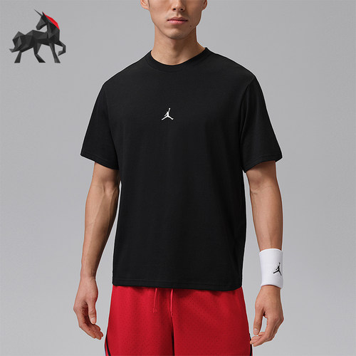 Nike/耐克正品JORDAN男士亲肤透气轻快经典休闲短袖T恤IB6758-010
