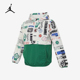 耐克正品 JORDAN大童梭织时尚 运动经典 Nike 拼接卫衣IB8356 133