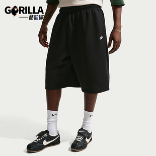 Nike/耐克正品Sportswear宽版毛圈布短裤新款经典短裤II5713-010