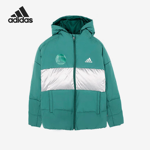 阿迪达斯正品大童保暖羽绒服