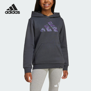 HD大童复古针织卫衣套头衫 Adidas CAMO JV5207 阿迪达斯官方正品