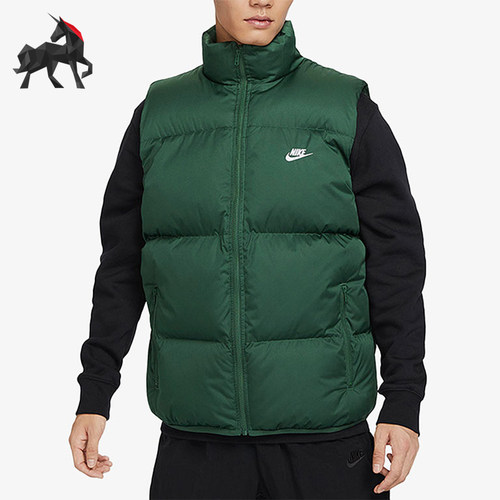 耐克正品男子保暖棉马甲