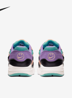 Nike/耐克正品AIR MAX GS女子大童气垫拼接跑步鞋AT8131-001