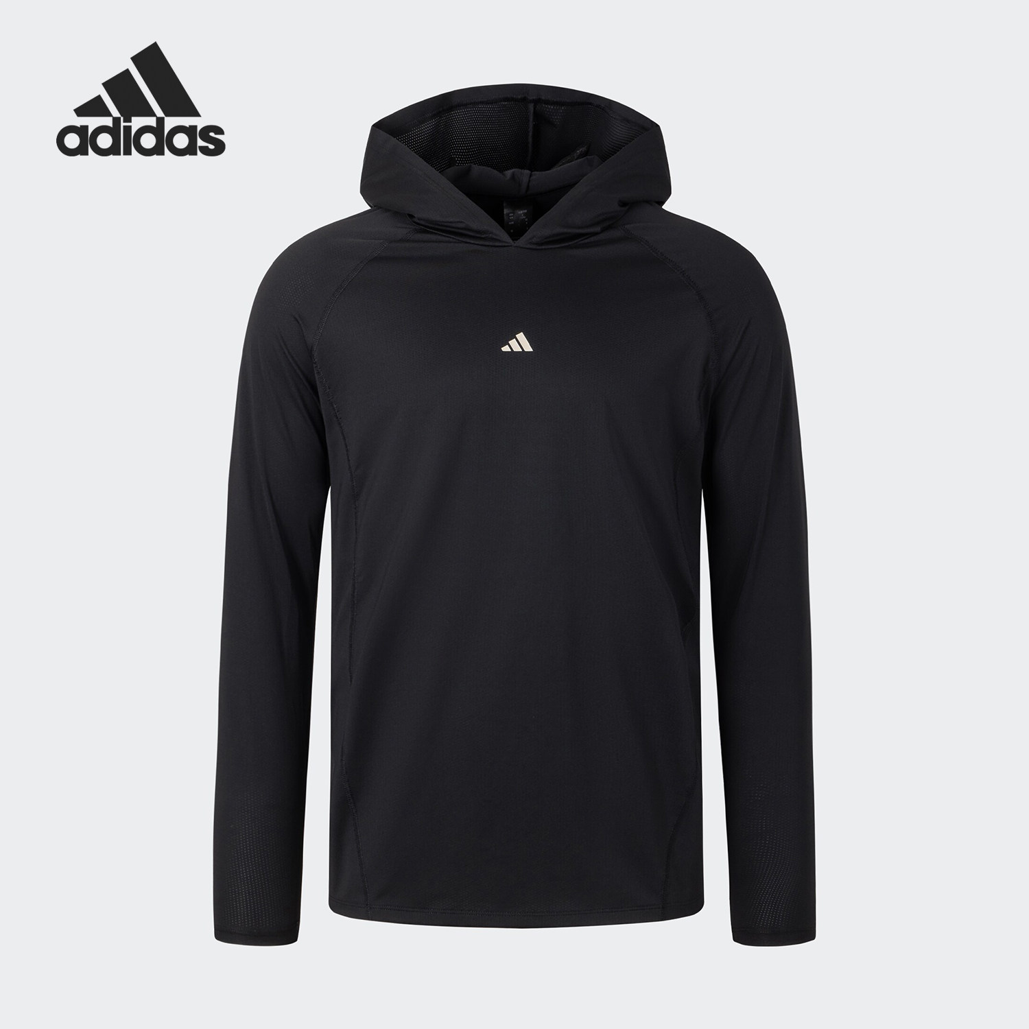 Adidas/阿迪达斯官方正品新款男士梭织运动训练篮球卫衣JW1355 - 实物图