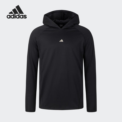 Adidas/阿迪达斯官方正品新款男士梭织运动训练篮球卫衣JW1355
