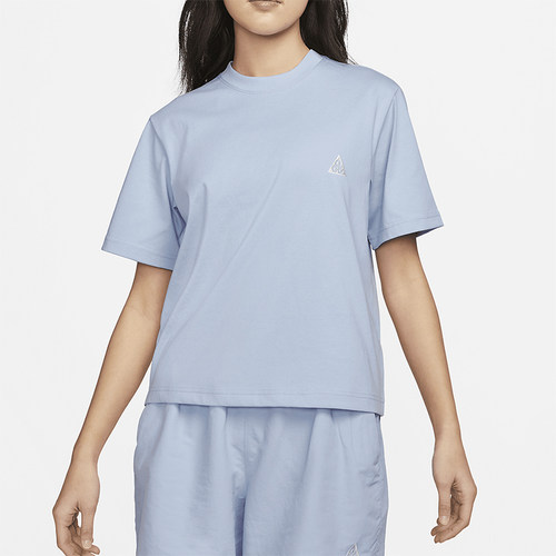 Nike/耐克正品ACG 女士健身训练宽松圆领短袖T恤DJ3647-415