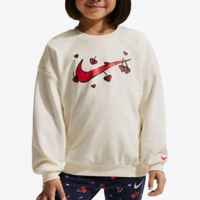 Nike/耐克正品Chery圆领套头卫衣新款儿童经典休闲卫衣IU5474-047