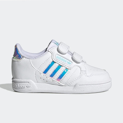 阿迪达斯三叶草婴童魔术贴板鞋