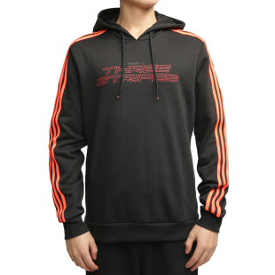 卫衣套头衫 26夏男子休闲运动连帽长袖 GQ7049 阿迪达斯正品 Adidas