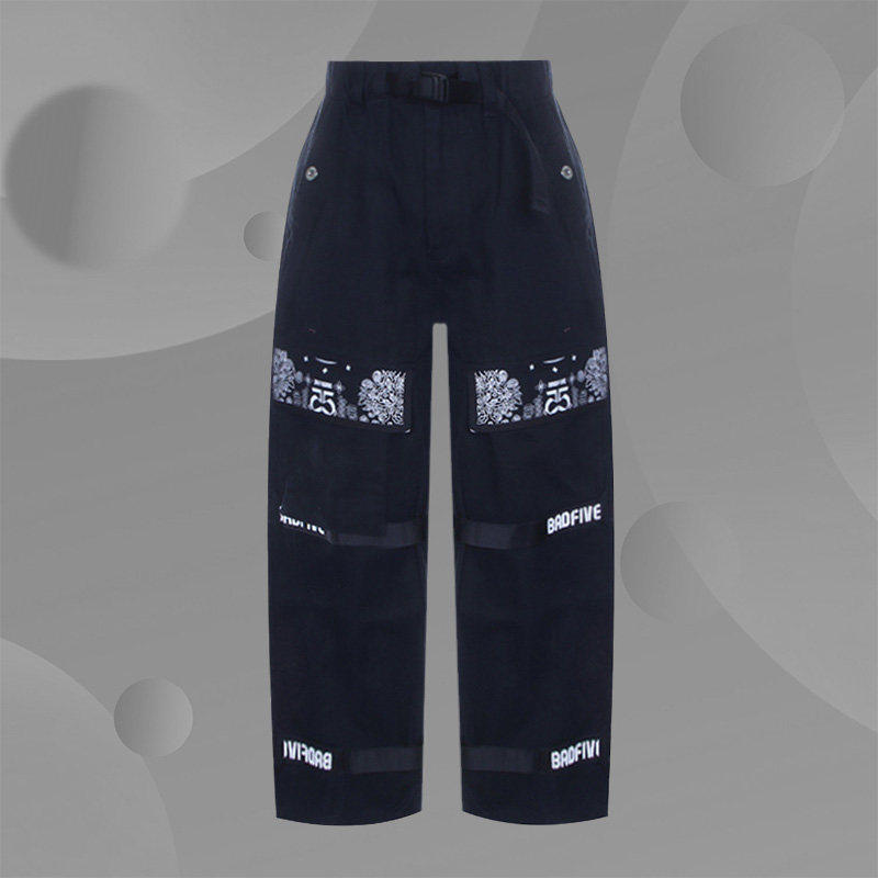 Lining/李宁正品秋季新款男子篮球系列宽松运动休闲长裤 AKXR555