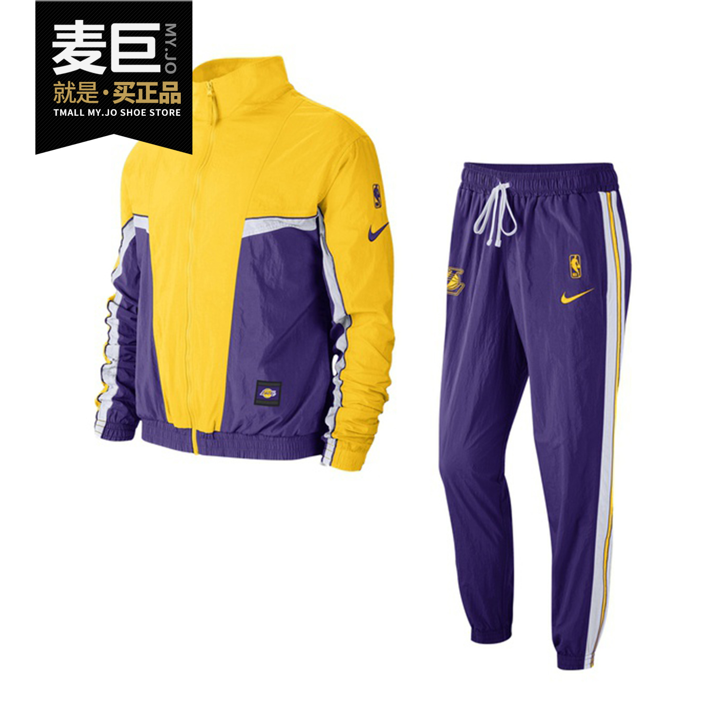 Nike/耐克正品2020新款 洛杉矶湖人队 男子篮球运动套装AV0619