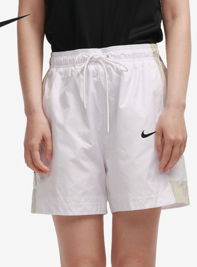 Nike/耐克正品夏季女子梭织轻盈透气宽松运动短裤 CZ9742-100