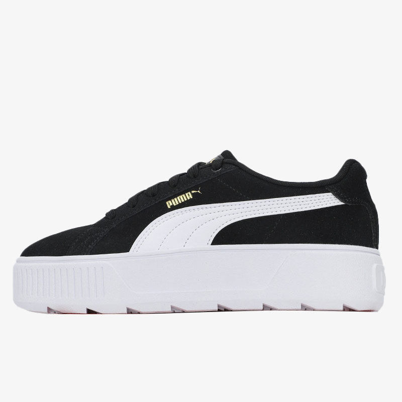 Puma/彪马官方正品休闲女子低帮复古经典翻毛皮运动鞋 384614-02