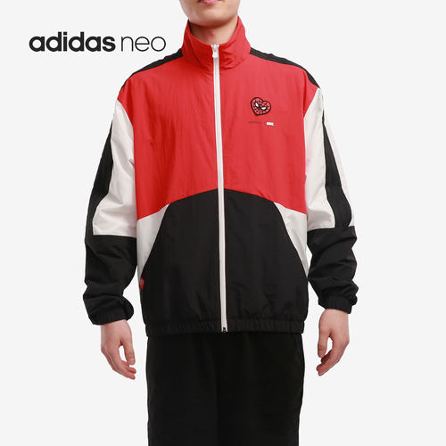 Adidas男子休闲外套运动茄克