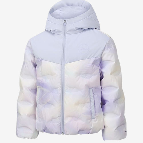 Skechers斯凯奇正品儿童保暖连帽拼色羽绒服P425G002-00FW