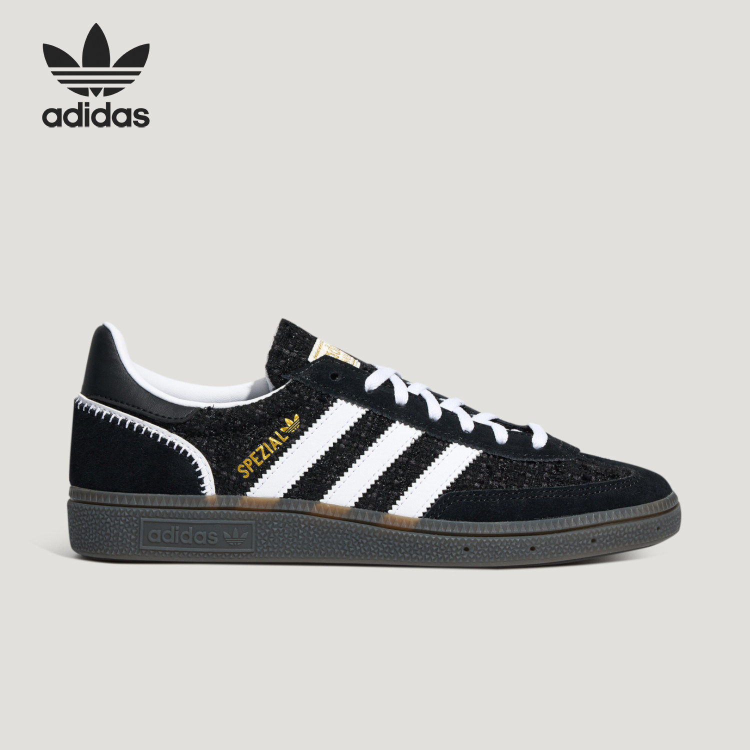 Adidas阿迪达斯正品HANDBALL SPEZIAL男女系带圆头板鞋KH7843