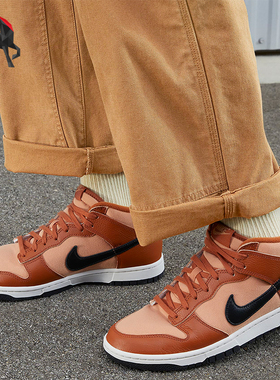 Nike/耐克正品Dunk Mid男士复古防滑耐磨运动板鞋DZ2533-200