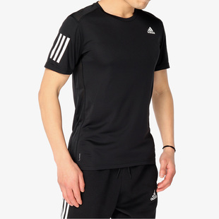 THE OWN 阿迪达斯正品 DX1312 TEE男跑步短袖 T恤 RUN Adidas