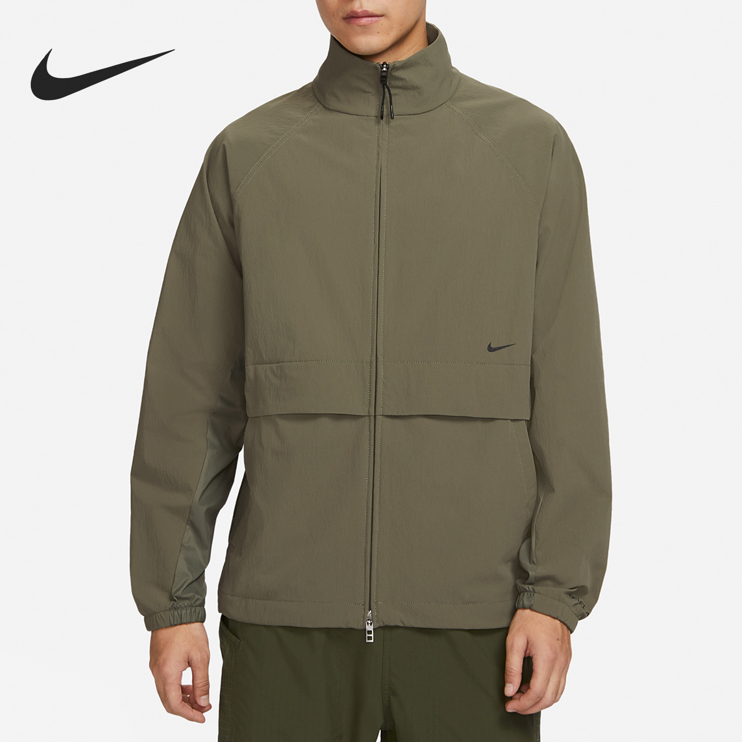 Nike/耐克正品新款男子运动透气休闲立领拉链夹克DX0931-222
