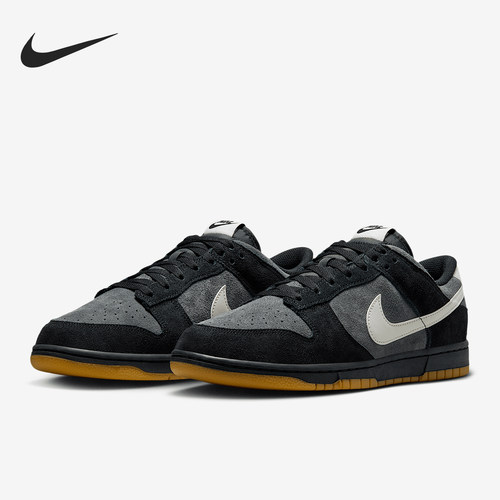 Nike/耐克正品Dunk Low男士复古防滑耐磨系带运动板鞋HQ1931-001