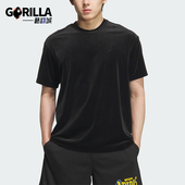 Adidas KH3923 休闲宽松运动透气日常短袖 阿迪达斯正品 三叶草男士