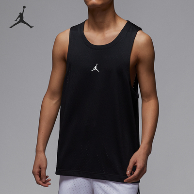 Nike/耐克正品JORDAN男士运动网眼布轻盈篮球背心HF9950-010