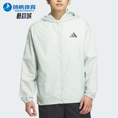 Adidas/阿迪达斯正品JACKET男女运动连帽防晒休闲经典夹克KA9291