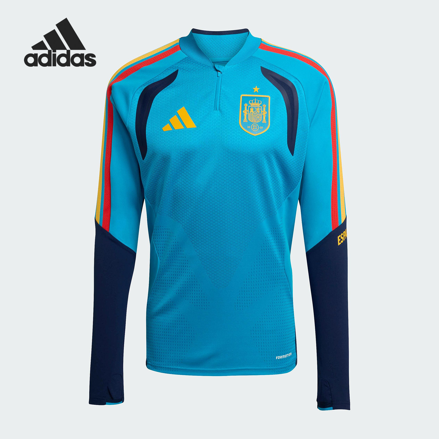 Adidas/阿迪达斯官方正品西班牙队男士足球训练弹力舒适T恤KA8158,运动服/休闲服装,运动T恤,淘宝优惠券,粉丝福利购,淘宝优惠卷