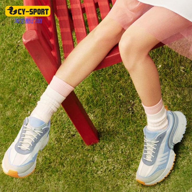 Adidas/阿迪达斯正品FANTASY FLOW男女运动日常厚底老爹鞋HQ4602