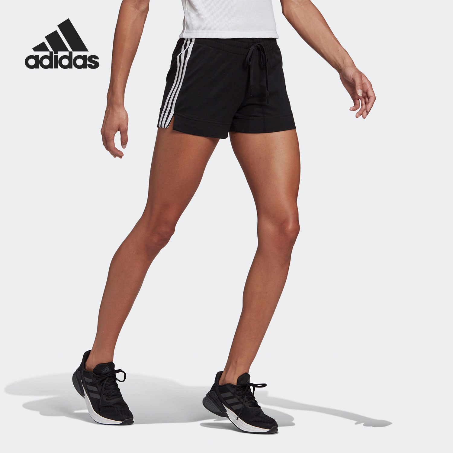 Adidas/阿迪达斯正品 W 3S SJ SHO  女子夏季训练运动短裤 GM5523