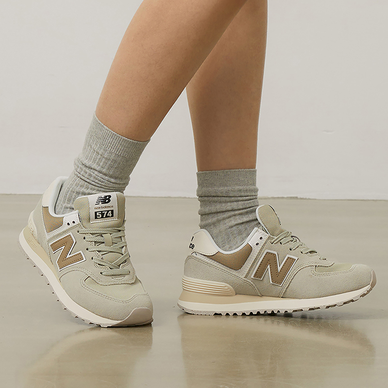 New Balance/NB正品2025新款女子潮流百搭低帮运动休闲鞋WL574DP2