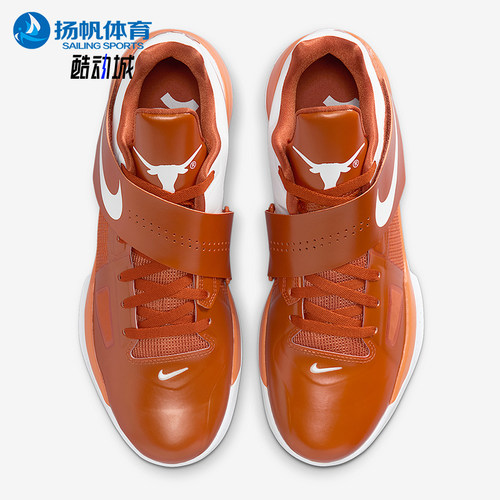 Nike/耐克正品Zoom KD 4男士耐磨魔术贴减震低帮运动鞋IB3555-800