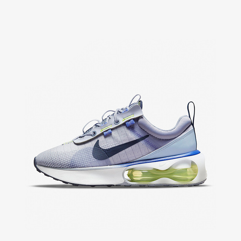 Nike/耐克正品AirMax空新款女白蓝色低帮经典透气篮球鞋DA319-02