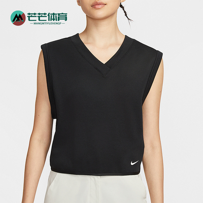Nike/耐克正品2025夏季款女士透气高尔夫无袖休闲上衣IH0940-010