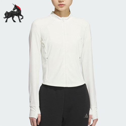 Adidas/阿迪达斯正品TECH KNIT JACKET女士经典修身外套KE5779