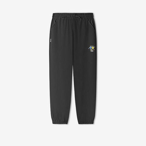 Skechers/斯凯奇正品春秋款男童印花松紧系带梭织长裤L225B039