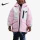耐克正品 2025秋季 款 Nike 婴童日常连帽拼接耐穿外套IQ9842 663