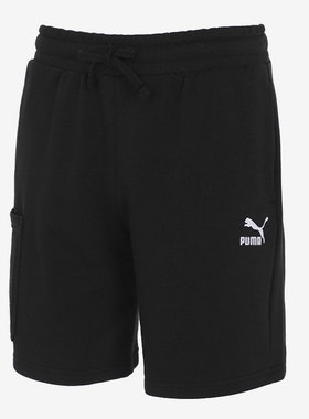 PUMA/彪马正品新款夏季男子休闲系带健身运动短裤532634-01