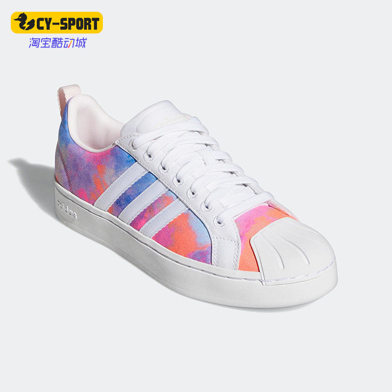 Adidas/阿迪达斯正品Neo STREETCHECK女子舒适休闲时尚板鞋GY1910
