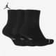 SX5544 Jordan男女透气运动中筒袜三双装 010 耐克正品 Nike