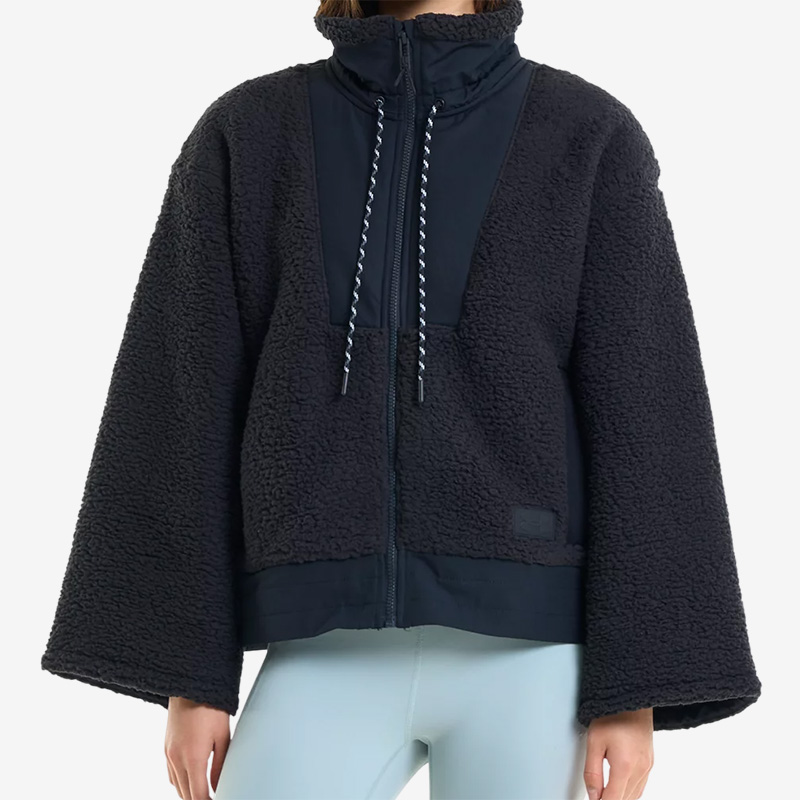 UA安德玛正品秋季女子立领防风保暖宽松休闲运动夹克外套1373659