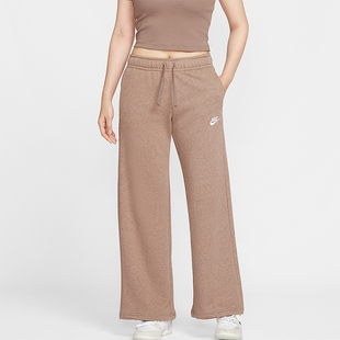FB2728 Sportswear女士阔腿薄绒中腰针织运动裤 214 耐克正品 Nike