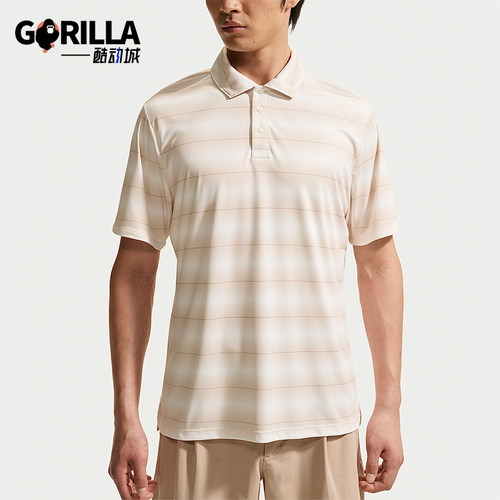 Nike/耐克正品Par男士吸湿排汗针织运动翻领T恤IB0219-104
