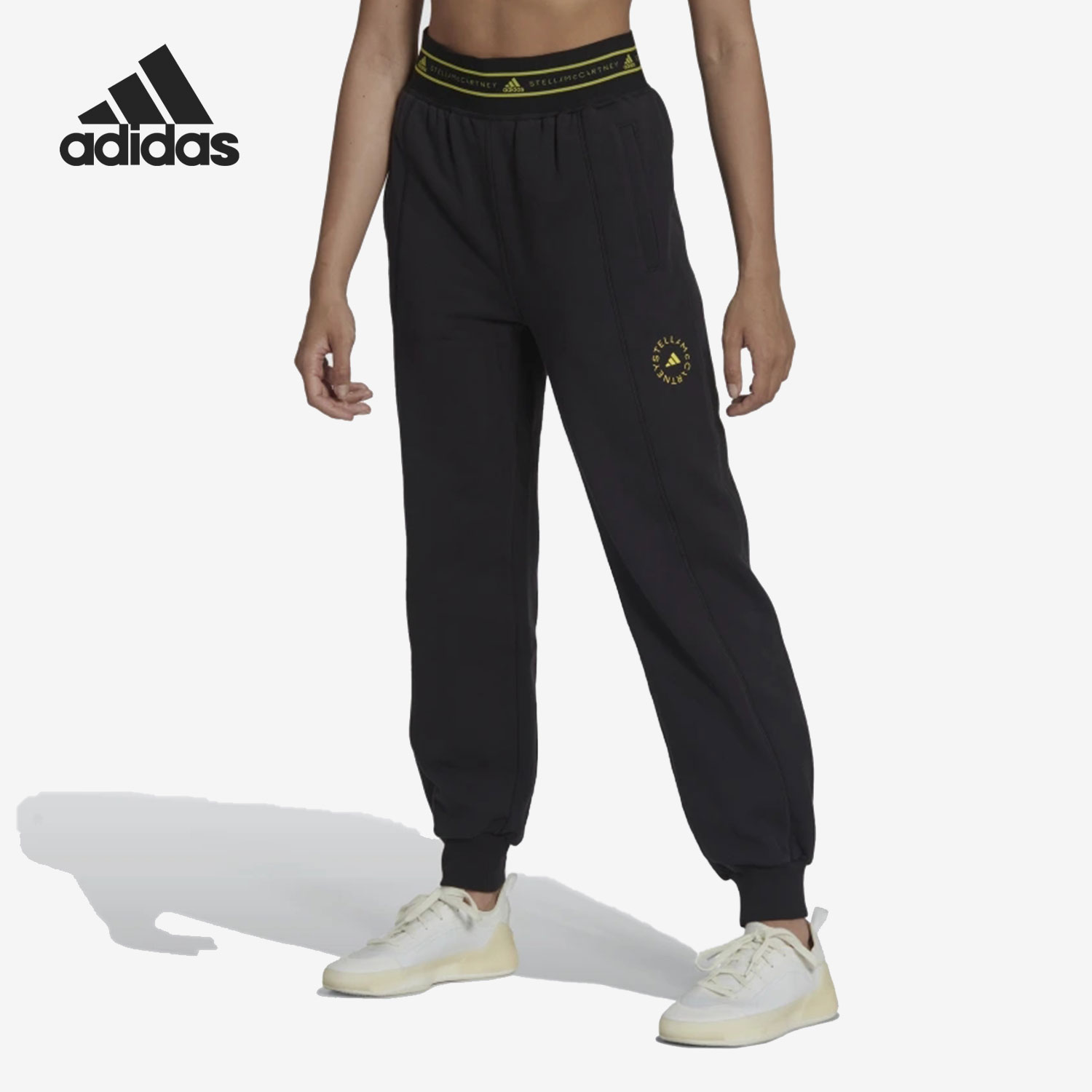 Adidas/阿迪达斯正品Stella Mc秋季新款女子运动长裤HM3817