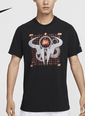 Nike/耐克官方正品Rafa Dri-FIT男士网球运动针织短袖FZ8114-010