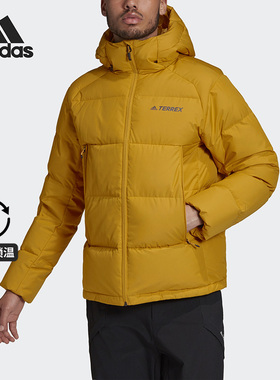 Adidas/阿迪达斯正品秋季新款男子冬季户外休闲运动羽绒服 GE9899