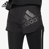 女子梭织透气休闲运动短裤 Adidas BOS SHORTS DY8664 阿迪达斯正品