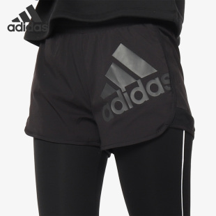 女子梭织休闲运动短裤 Adidas BOS 26夏SHORTS DY8664 阿迪达斯正品