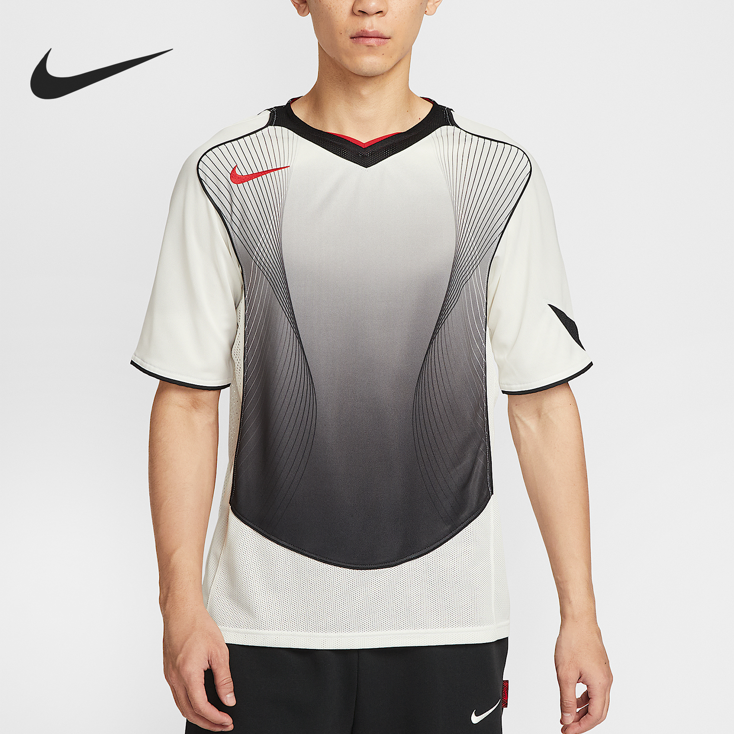 Nike/耐克正品Dri-FIT男士套头运动足球透气训练球衣HV1179-133