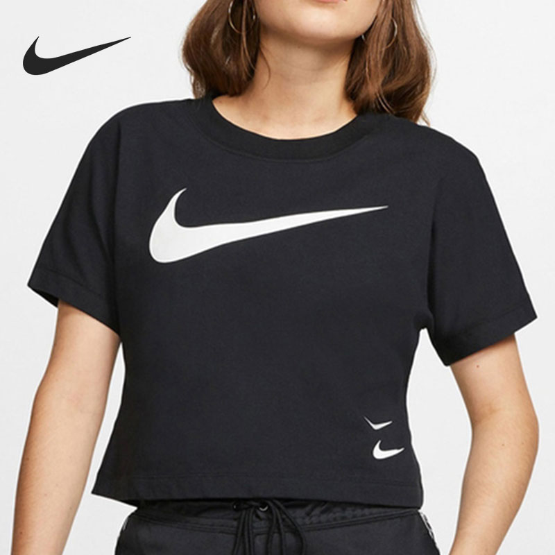 Nike/耐克正品当季新款女子短袖圆领训练休闲运动T恤DB3873-010